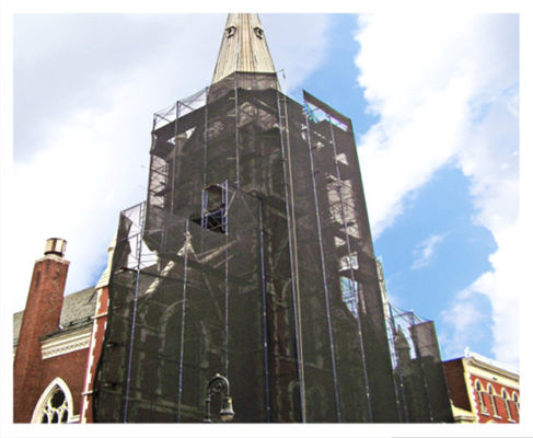 2m X 50m 80gsm 가을을 얻는 플래임 블랙 방화제 파편은 방해가 되었습니다