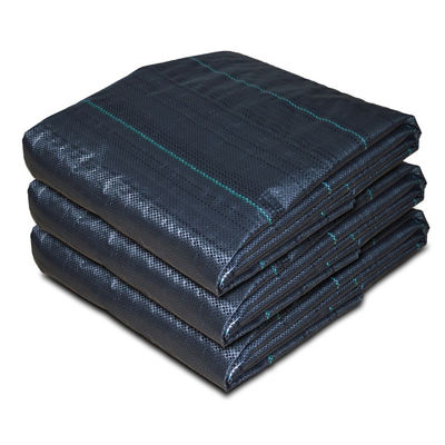 갑판 풀 잡초 살인자 매트 하에 접지 커버를 뿌옇게 하는 90GSM 아주 튼튼하 잡초