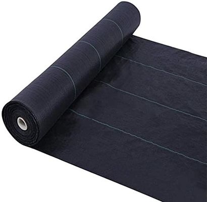 130gsm 토목섬유는 아래 포장기계 수정 정원 반대 잡초 매트를 뿌옇게 하여 제초합니다