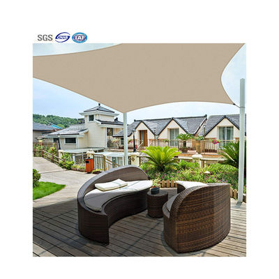 95% UV 보호 방수 그늘 세일 노란색 야외