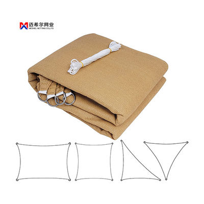 Uv 블로킹 그늘은 발코니 트라이앵글 쉐이드 세일을 위한 선 쉐이드 직물을 조종합니다